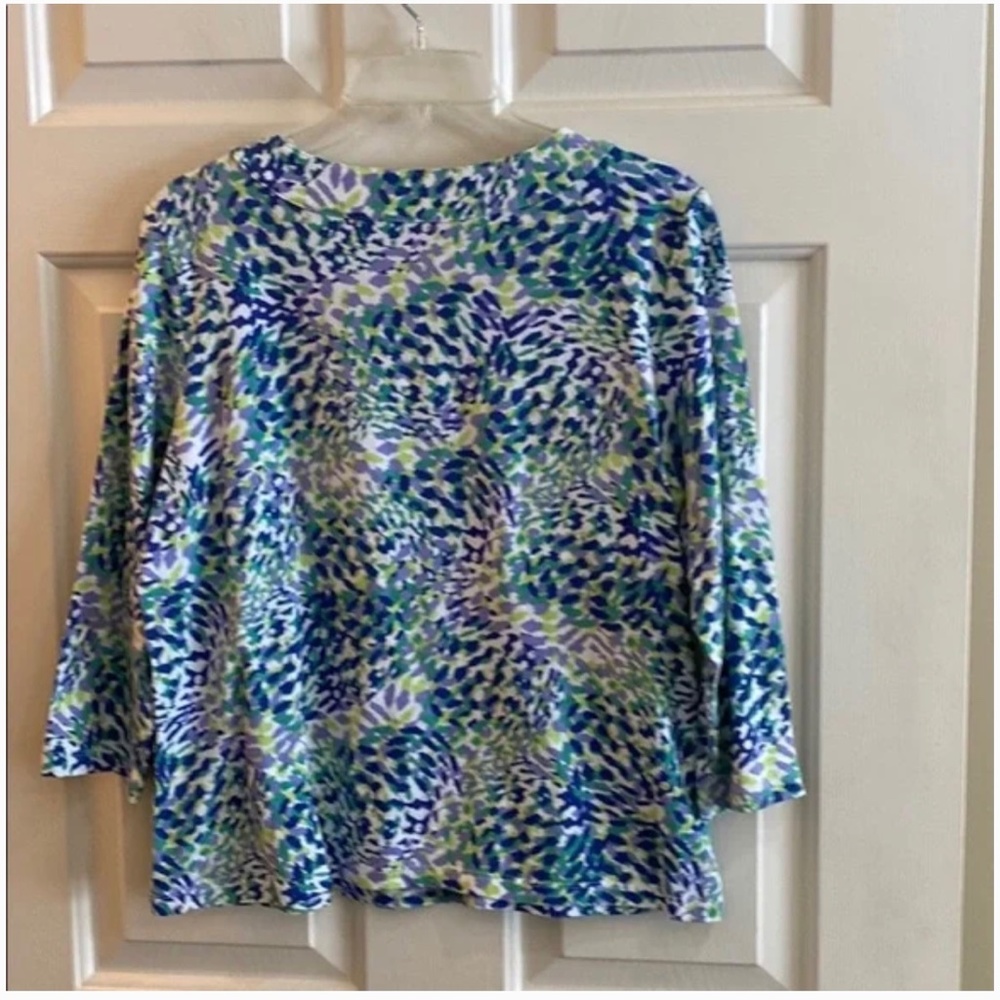 Hearts of Palms Petite jeweled shirt - Picture 2 of 5